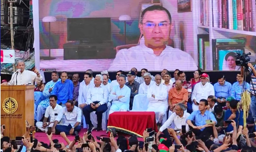 গণতন্ত্রবিরোধী অপশক্তির ষড়যন্ত্র এখনও থেমে নেই : তারেক রহমান